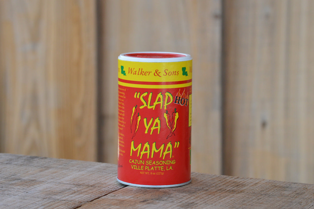 Slap Ya Mama Hot Seasoning - 8oz – Hebert's Boudin & Cracklins