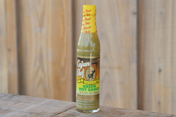 Cajun Chef Green Hot Sauce - 3 oz.