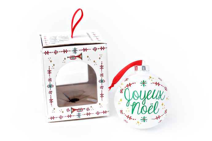 Louisiana Joyeux Noel Chrismas Ornament