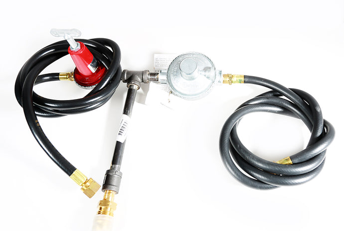 Regulator and hose kit for 590 w/pol