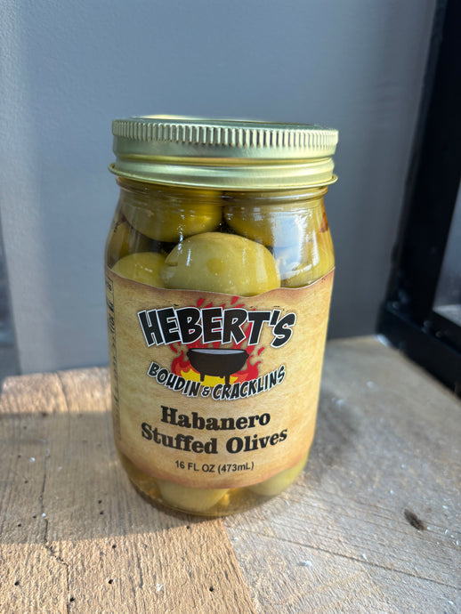 Habanero Stuffed Olives