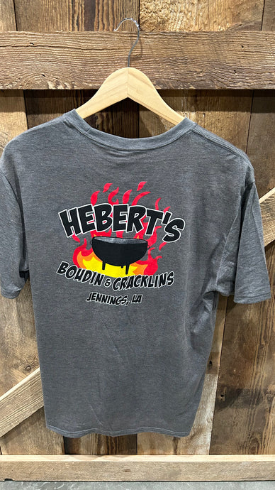 Hebert's Boudin & Cracklins tshirt XXXL