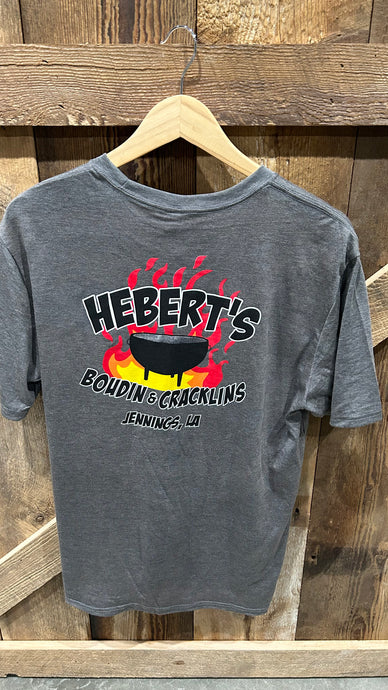 Hebert's Boudin & Cracklin's tshirt AS