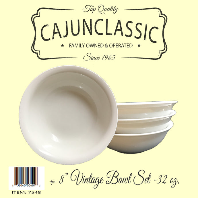 Vintage Gumbo Bowl Set - 4pc