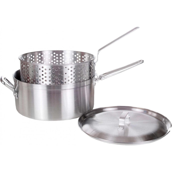 12'' DEEP FRY POT w/ PERF AL. BASKET