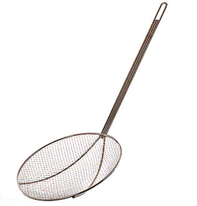 SKIMMER 8'' - CHROME PLATED WIRE 1/4'' MESH WITH 13'' HANDLE