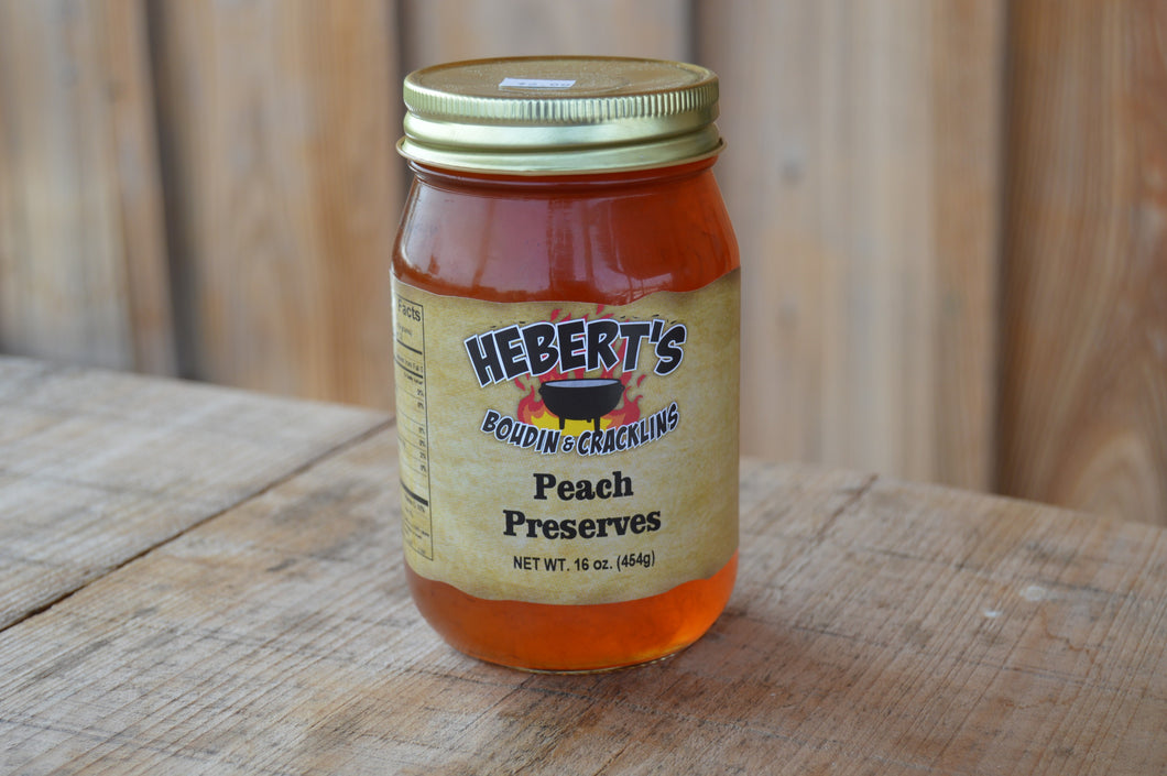 Peach Preserves - 16 oz.