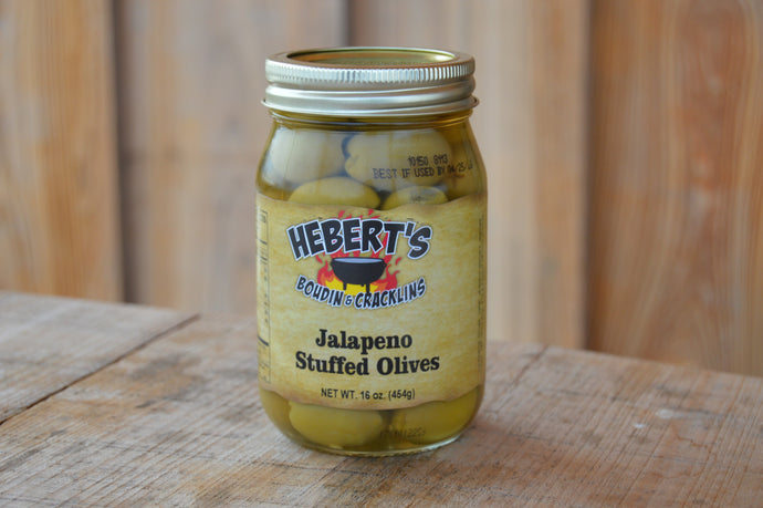 Jalapeno Stuffed Olives - 16 oz.